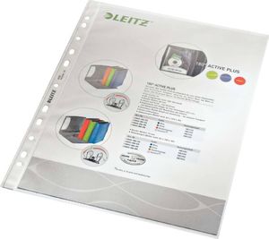 Leitz Leitz Koszulki do segregatora, wytłaczane, 100 szt., A4 2