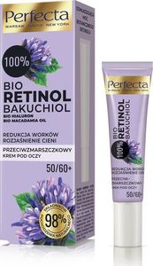 Perfecta Perfecta 100% Bio Retinol 50/60+ Przeciwzmarszczkowy Krem pod oczy - rozświetlenie i redukcja cieni 15ml 1