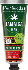 Perfecta Perfecta Jamaica Man Krem do rąk intensywne nawilżenie i regeneracja 2w1 80ml 1