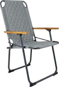 Bo-Camp Składane krzesło turystyczne Jefferson, szarozielone 1