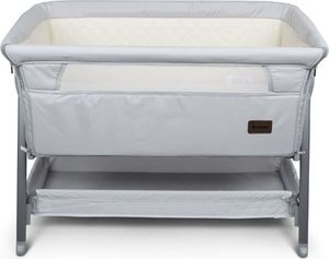 Baninni Łóżeczko dostawne Elia, 92x55x82 cm, jasnoszare 3