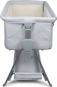 Baninni Łóżeczko dostawne Elia, 92x55x82 cm, jasnoszare 5