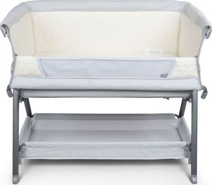 Baninni Łóżeczko dostawne Elia, 92x55x82 cm, jasnoszare 7