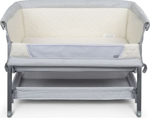 Baninni Łóżeczko dostawne Elia, 92x55x82 cm, jasnoszare 8
