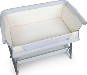 Baninni Łóżeczko dostawne Elia, 92x55x82 cm, jasnoszare 10