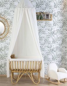 Childhome Rattanowe łóżeczko z materacem, 90x50 cm, prostokątne 8