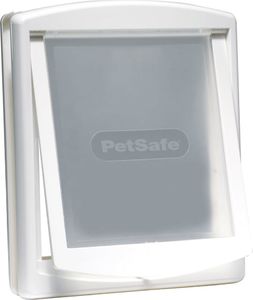 PET SAFE Dwustronne drzwi dla zwierząt 35,6x30,5 cm białe (5023) 1