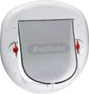 PET SAFE PetSafe Drzwiczki dla zwierząt domowych, 4 stronne, 280, białe, 5001 1