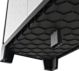 Szafa ogrodowa Keter Keter Szafa z półkami Titan, czarno-szara, 182 cm 5