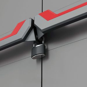 Szafa ogrodowa Keter Szafa Stilo z półkami, szaro-czarna, 173 cm 3