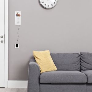 Smartwares Smartwares Wideodomofon do 4 mieszkań, 20,5x8,6x2,1 cm, biały 5