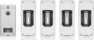 Smartwares Smartwares Wideodomofon do 4 mieszkań, 20,5x8,6x2,1 cm, biały 7