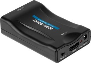 Adapter AV HDMI - Scart czarny (ZLA0111) 1