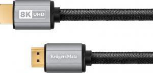 Kabel Kruger&Matz HDMI - HDMI 3m czarny (KM1266) 1