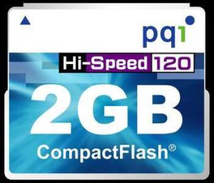 Karta PQI Compact Flash 2GB 120x HS 1
