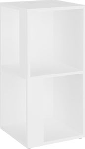 vidaXL Szafka narożna, biała, 33x33x67 cm, płyta wiórowa 2