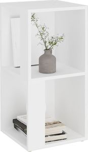 vidaXL Szafka narożna, biała, 33x33x67 cm, płyta wiórowa 4