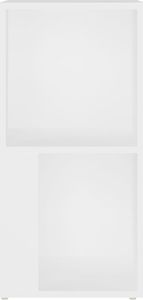 vidaXL Szafka narożna, biała, 33x33x67 cm, płyta wiórowa 5
