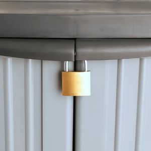 Szafa ogrodowa vidaXL Szafka plastikowa, 68x39x92 cm 3