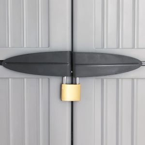 Szafa ogrodowa vidaXL Szafka plastikowa, 68x39x171,5 cm 4