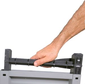 Szafa ogrodowa vidaXL Szafka plastikowa, 68x39x171,5 cm 6