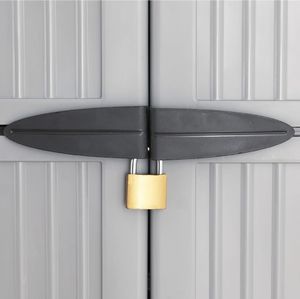 Szafa ogrodowa vidaXL Szafka plastikowa, 68x39x171,5 cm 3