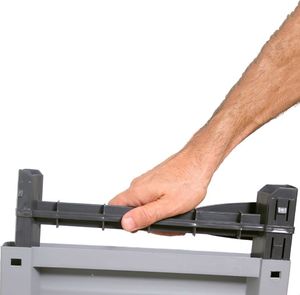 Szafa ogrodowa vidaXL Szafka plastikowa, 68x39x171,5 cm 5