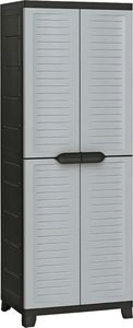 Szafa ogrodowa vidaXL Szafka plastikowa, 65x45x181 cm 2