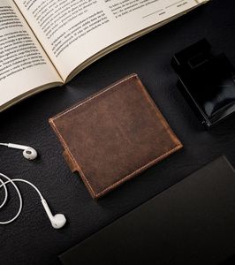 Buffalo Przeszywany, poziomy portfel męski z naturalnej skóry z zapinką Buffalo Wild NoSize 3