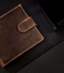 Buffalo Przeszywany, poziomy portfel męski z naturalnej skóry z zapinką Buffalo Wild NoSize 4