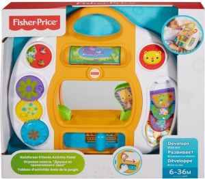 Fisher Price Panel do zabawy Przyjaciele z lasu tropikalnego (DMJ39) 2