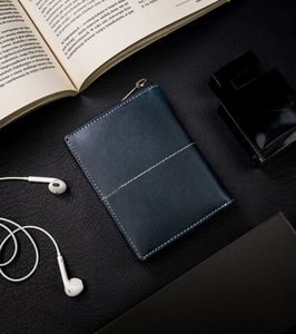 Always Wild Skórzany, pionowy portfel męski na zamek w stylu retro, RFID Always Wild NoSize 3