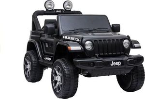 Lean Cars Auto na Akumulator Jeep Rubicon 4x4 Czarny 1