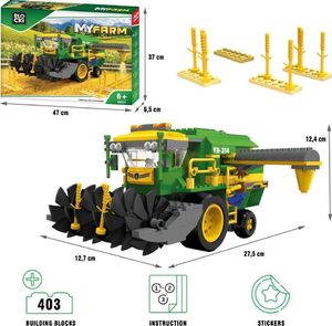 Klocki BLOCKI Klocki Blocki MyFarm Kombajn 5