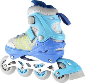 Rolki Nils Extreme NH18192 z wymienną płozą regulowane niebieskie r. 39-43 5