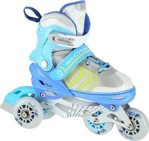 Rolki Nils Extreme NH18192 z wymienną płozą regulowane niebieskie r. 39-43 9