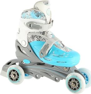 Rolki Nils Extreme NH18331 z wymienną płozą regulowane szare r. 35-38 15