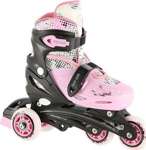 Rolki Nils Extreme NH18331 z wymienną płozą regulowane różowe r. 31-34 11