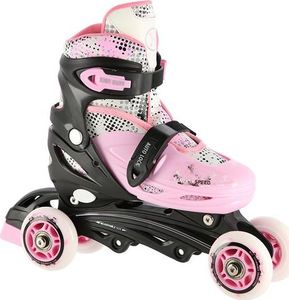 Rolki Nils Extreme NH18331 z wymienną płozą regulowane różowe r. 31-34 12