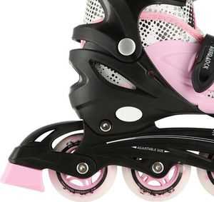 Rolki Nils Extreme NH18331 z wymienną płozą regulowane różowe r. 31-34 15