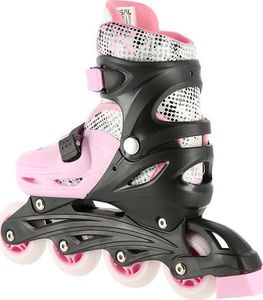 Rolki Nils Extreme NH18331 z wymienną płozą regulowane różowe r. 31-34 6