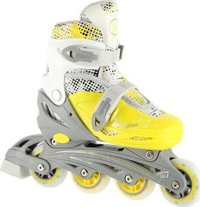 Rolki Nils Extreme NH18331 z wymienną płozą regulowane żółte r. 35-38 14