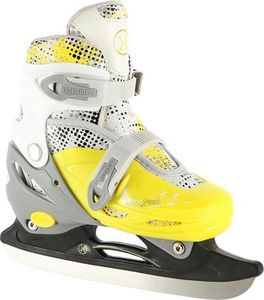 Rolki Nils Extreme NH18331 z wymienną płozą regulowane żółte r. 35-38 15