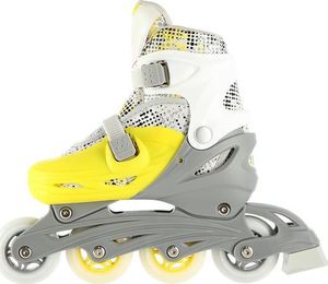 Rolki Nils Extreme NH18331 z wymienną płozą regulowane żółte r. 35-38 4