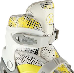 Rolki Nils Extreme NH18331 z wymienną płozą regulowane żółte r. 35-38 8