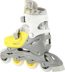 Rolki Nils Extreme NH18331 z wymienną płozą regulowane żółte r. 35-38 9