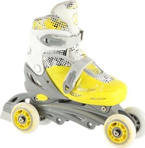 Rolki Nils Extreme NH18331 z wymienną płozą regulowane żółte r. 35-38 10