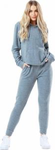 Justhype Justhype Faux Knit Tracksuit HYKNITSET001 szary 10 1