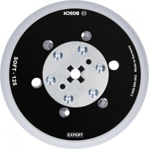 Bosch Bosch multi-hole pad 125mm soft M8 + 5/16 - 2608900003 EXPERT RANGE 1