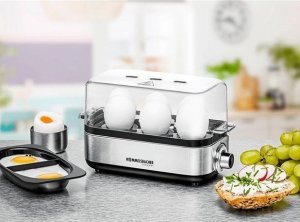 Jajowar Rommelsbacher Rommelsbacher egg cooker ER 600 up to 6 silver eggs 5